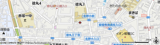 東京都板橋区徳丸3丁目21-14周辺の地図