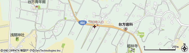 千葉県成田市台方102周辺の地図