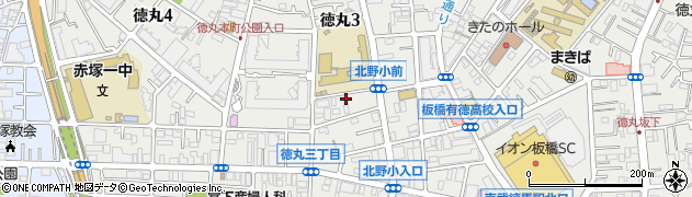 東京都板橋区徳丸3丁目21-15周辺の地図