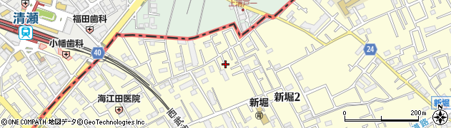 オザム新堀店鮮魚部周辺の地図