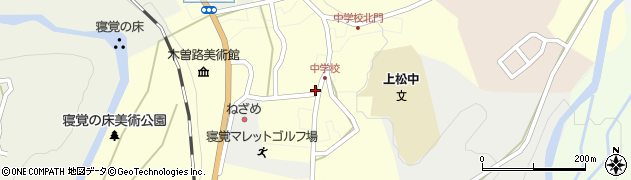 長野県木曽郡上松町小川1769周辺の地図