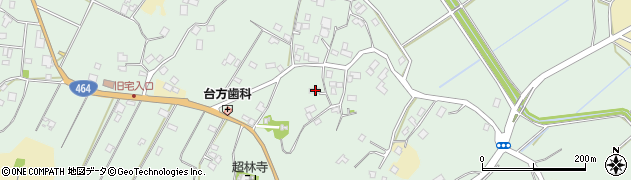 千葉県成田市台方649周辺の地図