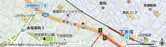 富国生命保険相互会社　池袋支社赤塚新町営業所周辺の地図