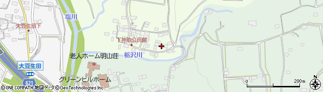 山梨県北杜市明野町下神取137周辺の地図