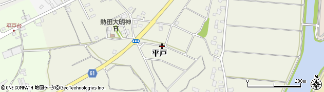千葉県八千代市平戸周辺の地図