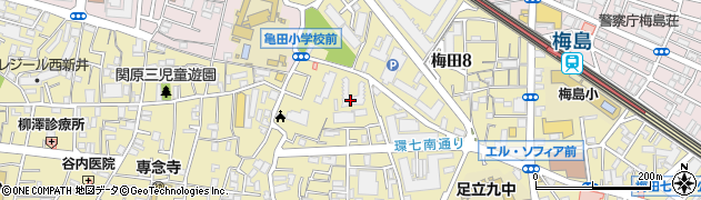 財団法人日本労栄協会　梅田マンシヨン管理事務所周辺の地図