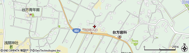 千葉県成田市台方315周辺の地図