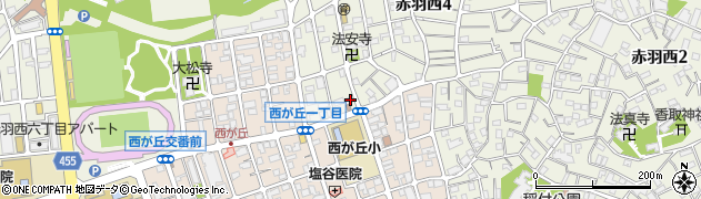東京都北区赤羽西4丁目44-15周辺の地図