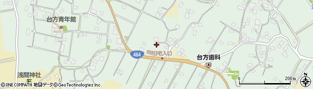 千葉県成田市台方316周辺の地図