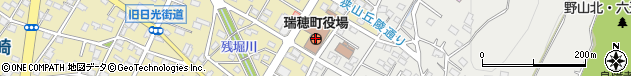 東京都西多摩郡瑞穂町周辺の地図
