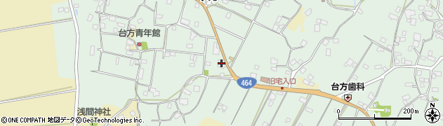 千葉県成田市台方294周辺の地図