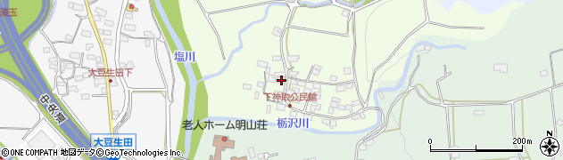 山梨県北杜市明野町下神取80-1周辺の地図