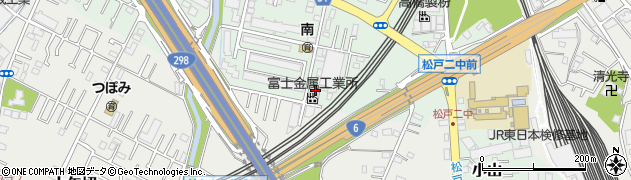 千葉県松戸市小山547周辺の地図