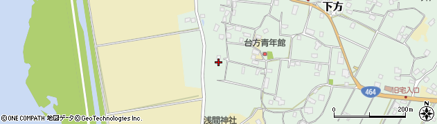 千葉県成田市台方178周辺の地図