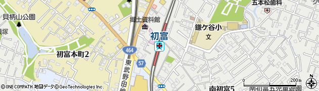 千葉県鎌ケ谷市周辺の地図