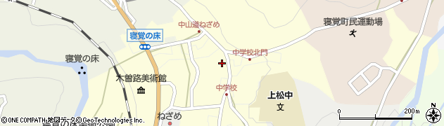 長野県木曽郡上松町小川1716周辺の地図