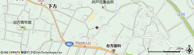 千葉県成田市台方578周辺の地図