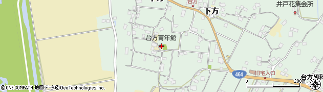 千葉県成田市台方281周辺の地図