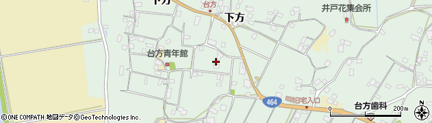 千葉県成田市台方286周辺の地図