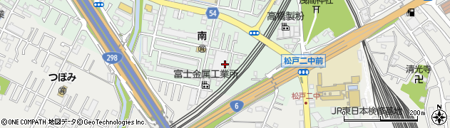 千葉県松戸市小山550周辺の地図