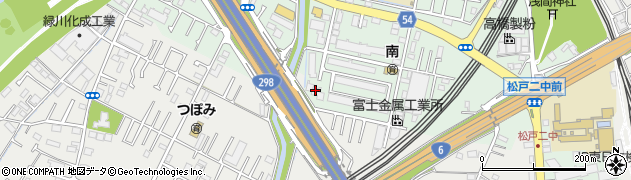 千葉県松戸市小山521周辺の地図