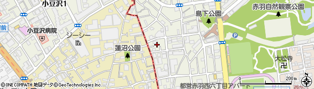 東京都北区赤羽西6丁目31周辺の地図