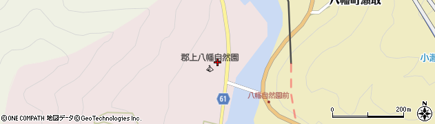 岐阜県郡上市八幡町島周辺の地図