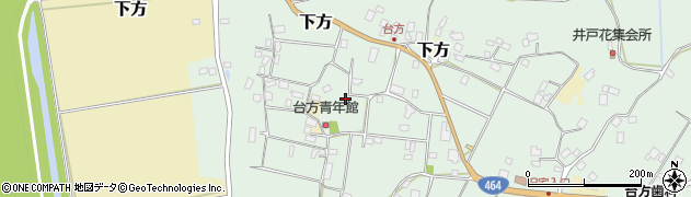 千葉県成田市台方279周辺の地図