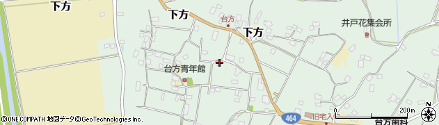 千葉県成田市台方326周辺の地図