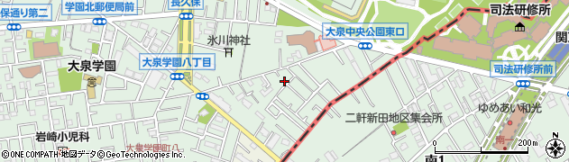 東京都練馬区大泉学園町8丁目18-31周辺の地図