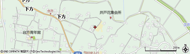 千葉県成田市台方196周辺の地図