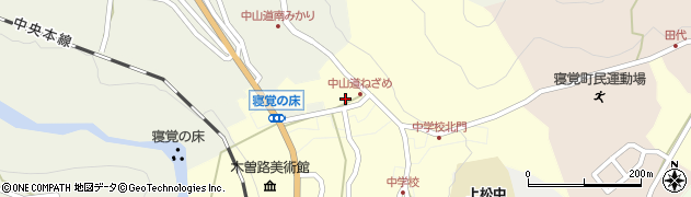 長野県木曽郡上松町小川1709周辺の地図