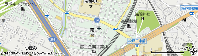 千葉県松戸市小山563周辺の地図