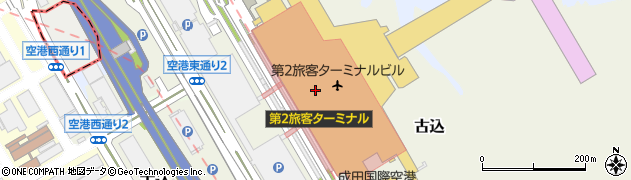 東京入国管理局成田空港支局　審査管理部門周辺の地図