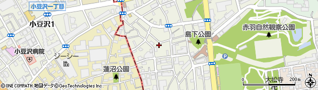 東京都北区赤羽西6丁目29周辺の地図