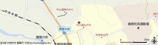 長野県木曽郡上松町小川2383周辺の地図