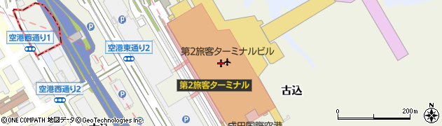 みずほ銀行成田空港第２旅客ターミナルビル ＡＴＭ周辺の地図