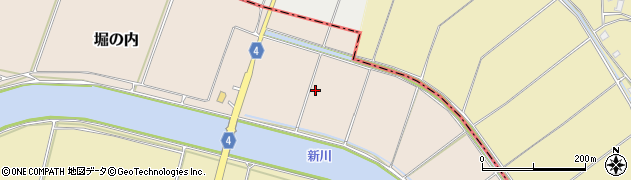 千葉県八千代市堀の内周辺の地図