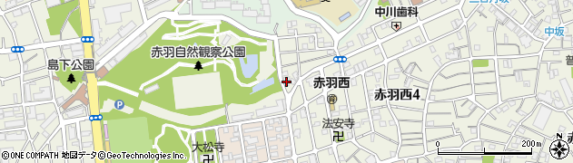 東京都北区赤羽西4丁目50-2周辺の地図