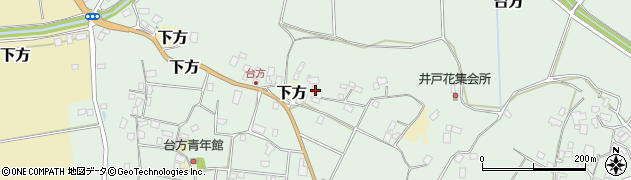 千葉県成田市台方349周辺の地図