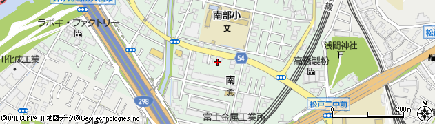 千葉県松戸市小山503周辺の地図