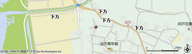 千葉県成田市台方191周辺の地図