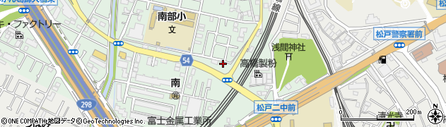 千葉県松戸市小山570周辺の地図