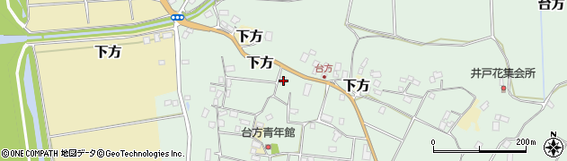 千葉県成田市台方274周辺の地図