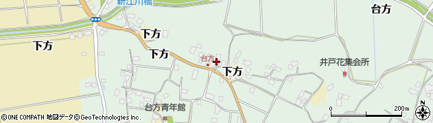 千葉県成田市台方264周辺の地図