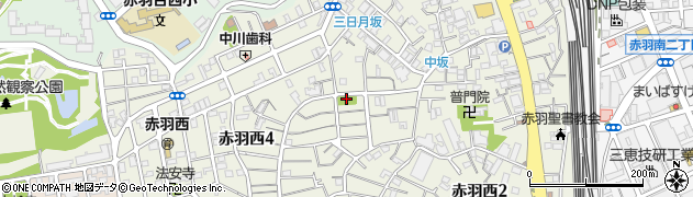 鶴ヶ丘児童遊園周辺の地図