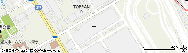 トヨタ輸送株式会社　羽村営業所周辺の地図