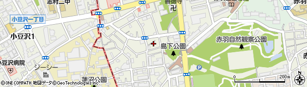 東京都北区赤羽西6丁目13周辺の地図