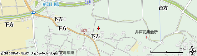 千葉県成田市台方350周辺の地図