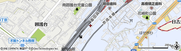 成田駅前郵便局 ＡＴＭ周辺の地図